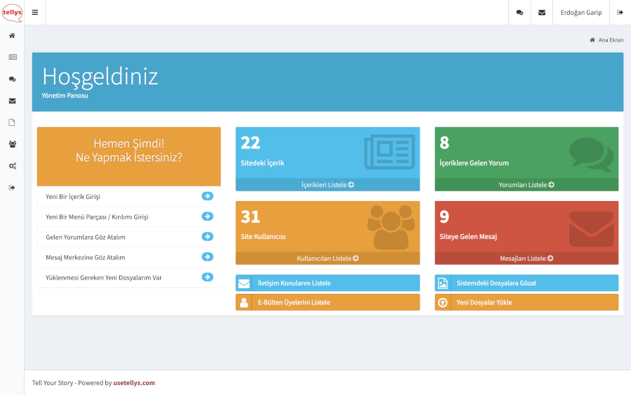  Tellys - Tell your story - Hikayeni anlat
